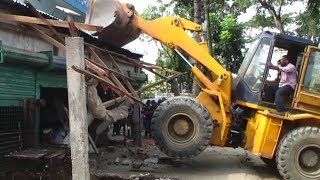 বুড়িগঙ্গা দখলমুক্ত করতে চলছে উচ্ছেদ অভিযান | BD Latest News | Somoy TV