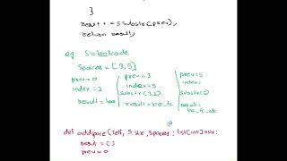 2109. Adding Spaces to a String | Leetcode solution | C++ Python JavaScript
