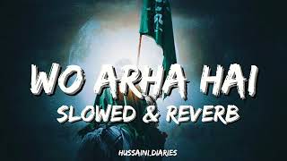 Wo Aa Raha Hai | Slowed & Reverb | Mir Hassan Mir | Hussaini Diaries