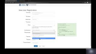 eNFIRS: How to register as a user