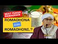 Niat puasa ramadhan pakai romadhona atau romadhoni | Buya Yahya #buyayahya