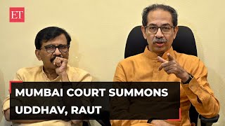 Mumbai court summons Uddhav, Raut for allegedly defaming Eknath Shinde's Shiv Sena via 'Saamana'