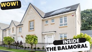 Touring a Stunning 😍 4 Bedroom New Build House Tour UK | Barratt Homes Th Balmoral  Showhome