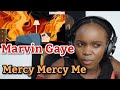 African Girl First Time Reaction to Marvin Gaye - Mercy Mercy Me (The Ecology)