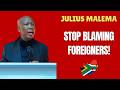 How Many Jobs Did You Create? | Julius Malema FIRES BACK On Xenophobia In South Africa