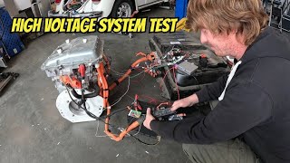 Bench Testing Resolve-EV VCU with 2025 60kwh Nissan LEAF System