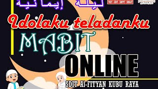 Mabit Online  SDIT Al-Fityan Kubu Raya - \