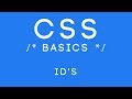 CSS Basics Tutorial 3 - ID Styling