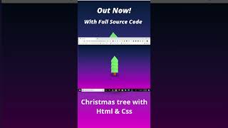 3D Christmas tree with Html & Css in 2022 with full source code by jishaansinghal