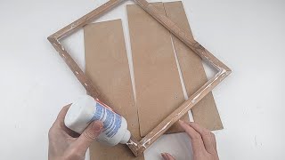 DIY - Ideas with old PLANKS and FRAMES #crafts #recycling #decoupage