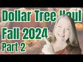 Dollar Tree Fall Haul Part 2 New Fall Items, Crafting Supplies, Books, Pet Supplies & More