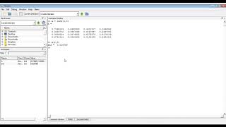 How to Extract Values from a Matrix in Octave
