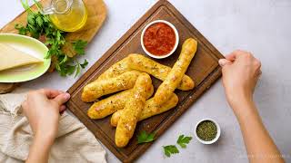 Low Carb Keto Garlic Breadsticks