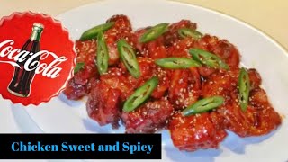 Coca-Cola Chicken sweet and Spicy | manok na pula | easy to cook |panlasang pinoy meaty recipes