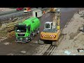 mega autobahn baustelle doku 104 komatsu long reach liebherr kran 🚧 dream machines