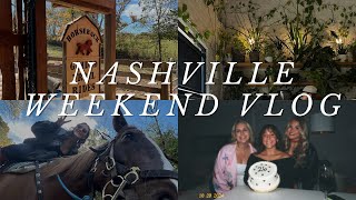 Nashville VLOG: coffee shops, turning 26, & horse back riding