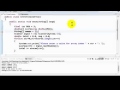 JAVA Programming Tutorial Working with Parallel Arrays