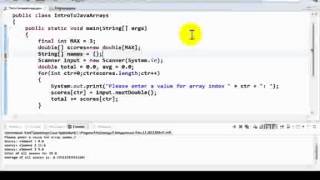 JAVA Programming Tutorial Working with Parallel Arrays
