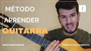 🔧El MÉTODO para aprender con guitarra | Pablo Miguel Redondo