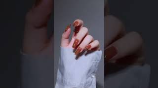 How to make up Nail Art preferred Update this tutorial of flashing gradient temperament #shorts #45