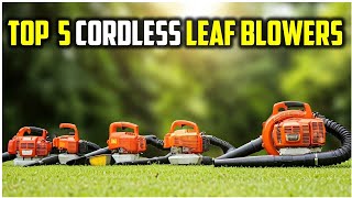 Best Cordless Leaf Blowers Of 2025 | Top 5 Cordless Leaf Blowers Reviews