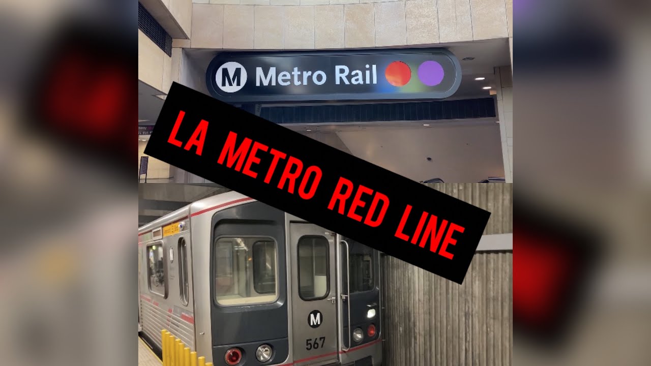 LA Metro Red Line - Ride From Union Station To 7th Street/Metro Center ...