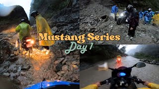 Toughest ride to Mustang 😓 | Mustang series  Day 1| BTM Vlogs