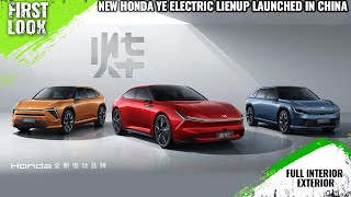 Honda Ye P7, S7 And Ye GT Concept Launched In China - First Look - Full Interior Exterior