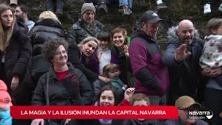 Especial llegada de los Reyes Magos a Pamplona