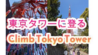 【東京散歩】東京タワーを登る　#Tokyowalk　#tokyotower