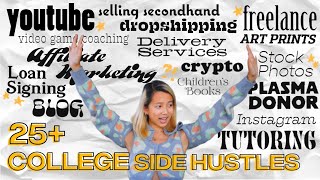 ranking the "best" college side hustles💰: which are worth your time??