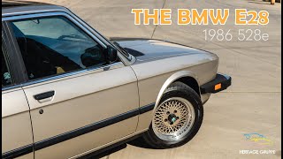 The cleanest 1986 BMW 528E E28 in the WORLD?? A true German Classic Sports Sedan | Heritage Gruppe