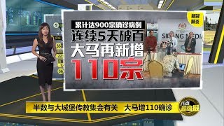 八点最热报 19/03/2020 大马新冠肺炎确诊病例累计达900宗