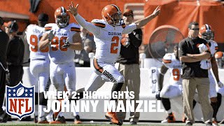 Johnny Manziel Highlights (Week 2) | Titans vs. Browns | NFL