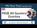 397 MG Tech | MGB All Synchro Gearbox