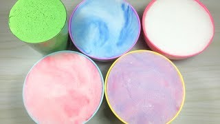 ASMR  音フェチ 🍨4色の二層アイスバーグスライム🍨iceberg slime・슬라임・史萊姆🍨slime ASMR | SORA MINI\u0026ASMR