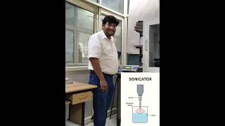 Ultrasonic Probe Sonicator Demonstration | Principle, Working & Lab Applications