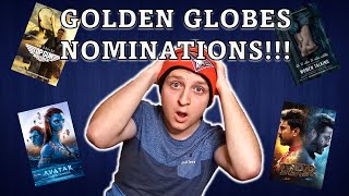 Reacting to the 2023 Golden Globes Nominations!!!