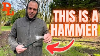 The Hammer of all Hammers - Paddock Fencing with the 3-tonne Digger - Its wet and Windy - Ep 133