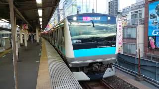 E233系1000番台宮サイ141編成 JR京浜東北線快速赤羽行き 御徒町駅発車