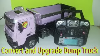 Convert and Upgrade Dump Truck / Huina Truck / Top Race dump Truck / Tipper Truck, episode 29