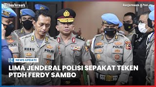 Lima Jenderal Polisi ini Sepakat Teken Pemberhentian Tidak dengan Hormat Irjen Ferdy Sambo