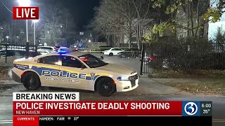 Person dead following shooting in New Haven