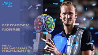 Daniil Medvedev vs Cameron Norrie | Los Cabos 2022 (ATP250) Highlights PS4 Gameplay