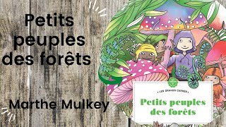 Petits Peuples des Forêts - Marthe Mulkey  for Hachette // Adult Colouring Book Flip Through