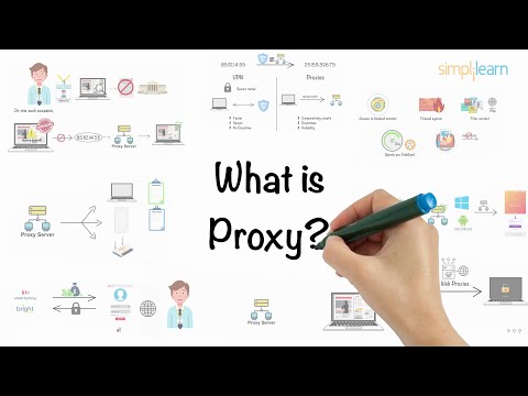 What is a web proxy?