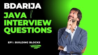 java interview questions  bdarija | oracle certification