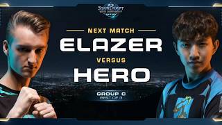 herO vs Elazer PvZ - Group C - WCS Global Finals 2017 - StarCraft II