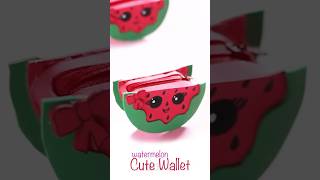 🍉✨ Cute, tiny, and perfect for gifting! #DIYGiftPouch #WatermelonCraft #HandmadeWithLove