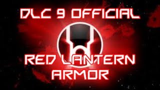 DCUO DLC 9 Official Red Lantern Armor